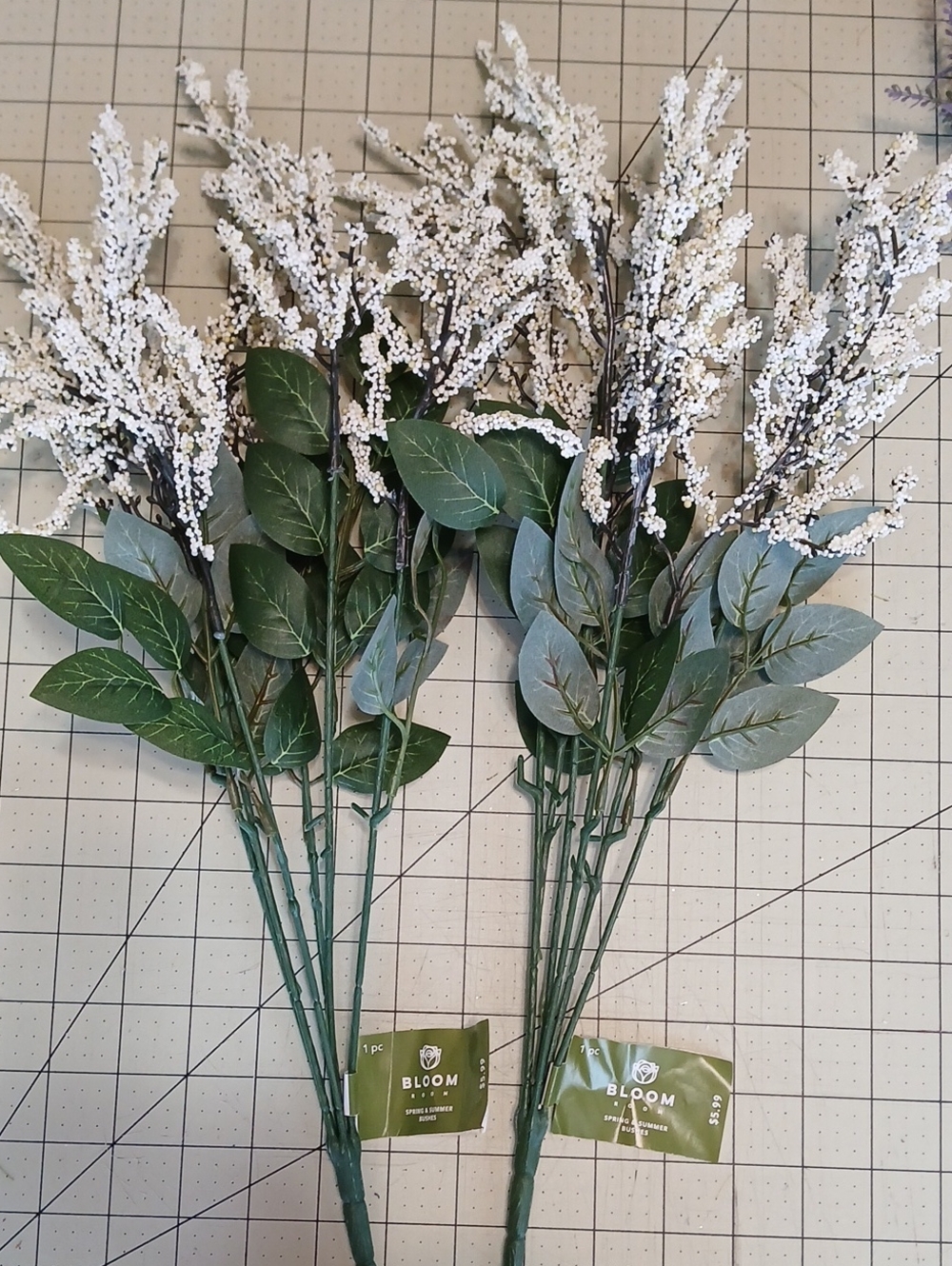 Artificial Berry Bushes - Set Of 2